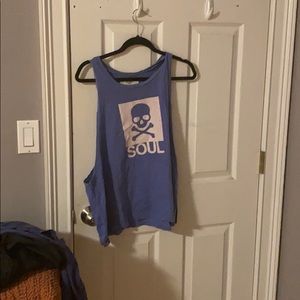 Soul by SoulCycle light blue tank top, size XXXL